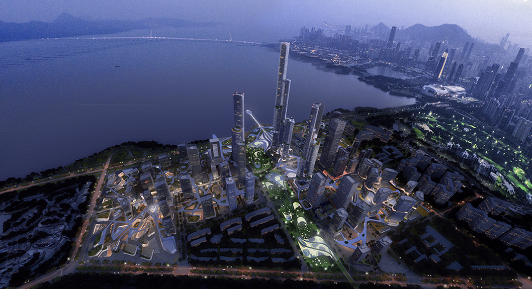 Megalopolis X Shenzhen Bay Super Headquarter Base