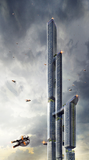 Megalopolis X Shenzhen Bay Super Headquarter Base